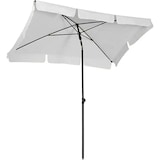 thumbnail of Ombrellone Rettangolare Da Giardino Parasole Balcone Inclinazione Regolabile Anti UV Impermeabile Per Mare Spiaggia Piscina Terrazzo 198x125 Cm Bianco