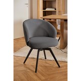 thumbnail of Darlene Esszimmerstuhl Mit Armlehnen Stoff grau.