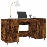 thumbnail of vidaXL Schreibtisch Räuchereiche 140x50x75 cm Holzwerkstoff