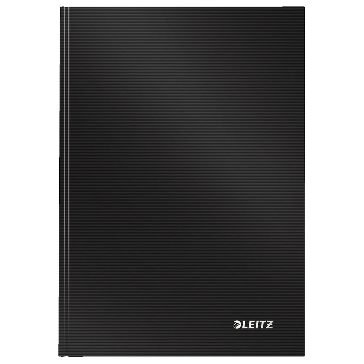 Notizbuch Solid fester Einband A5 liniert 80 Blatt schwarz