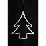 thumbnail of METRO Professional Albero di Natale decorativo, alluminio/pvc/rame, 48 x 2 x 56 cm, 72 LED, 9,2 W, bianco caldo/freddo