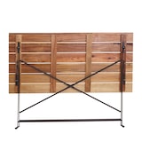 thumbnail of Biergarten-Set HWC-J40, Bistroset Klapptisch Klappstuhl, Gastronomie-Qualität Akazie MVG-zertifiziert ~ naturfarben