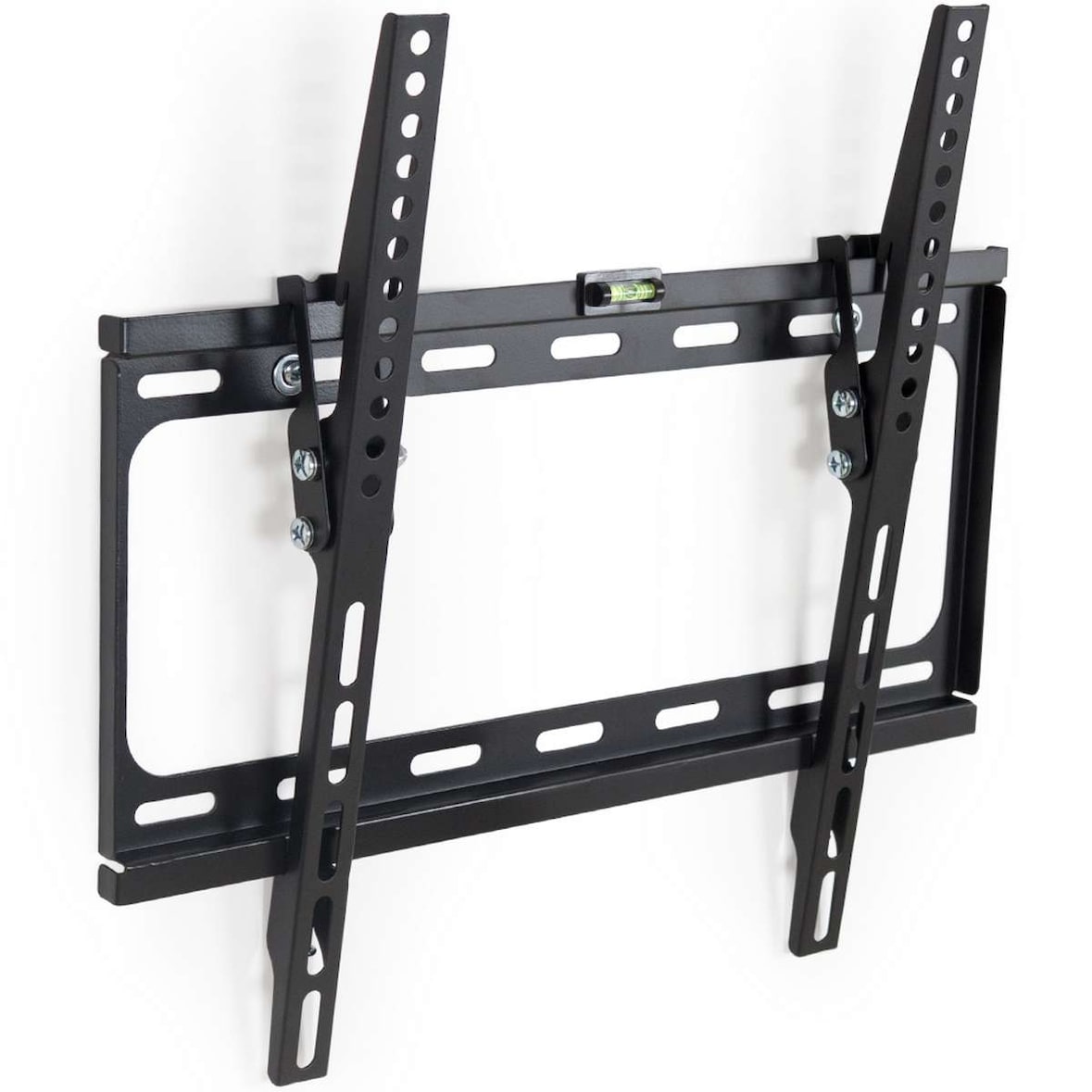 tectake Soporte de pared inclinable para TV de 26" a 75" (66-191 cm), VESA 400 x 400, soporta hasta 60 kg  Negro