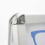 thumbnail of Danieli – Cavalletto Pubblicitario per Esterno bifacciali – Supporti Porta Cartelloni e Porta Poster in Alluminio con 2 Cornici a Scatto 70x100cm