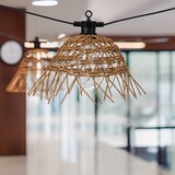 thumbnail of WellHome - Rattan-Lichterketten mit warmweißen Filament-LED-Birnen