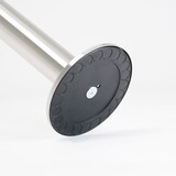 thumbnail of Danieli - Colonnina Segnapercorso con Nastro Estensibile Fino a 3 metri. Acciaio Spazzolato, Base Magnetica (Bianco)