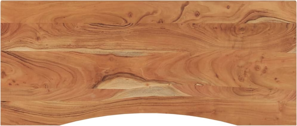 vidaXL Schreibtischplatte 120x50x2,5 cm Rechteckig Massivholz Akazie