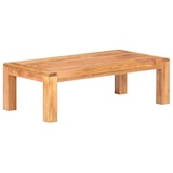 thumbnail of Table basse 110x60x35 cm Bois d'acacia massif et finition miel Modèle Apex Nova