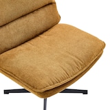 thumbnail of Cadeira giratória Schneidersitz / Cadeira lounge Criss Cross 20 Tecido castanho hjh LIVING