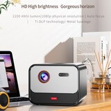 thumbnail of Mini Videoprojecteur HD 1080P 3D Bluetooth Android 11 Pour Home Cinema YONIS