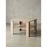 thumbnail of Couchtisch WL5.833 Sonoma Eiche 60x42x60 cm Design Holztisch mit Ablage, Wohnzimmertisch Coffee Table, Sofatisch Loungetisch Holz, Kaffeetisch