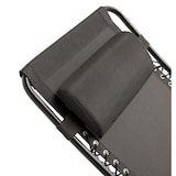 thumbnail of KG KITGARDEN - Espreguiçadeira de jardim/terraço dobrável multiposições, 114x65x90cm, cinza antracite