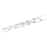 thumbnail of Paulmann Système sur câbles LED RoundMac Kit de base  6x200lm 6x4,3W 2700K  230/12V Blanc dépoli 94106