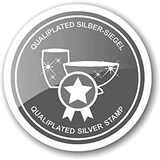 thumbnail of Teesieb Teefilter Assam mit Halter, schwerversilbert, Durchmesser 6 cm, Länge 11 cm, Höhe 4 cm