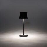 thumbnail of Forlight TRETA CLASSIC Lámpara de mesa LED. Inalámbrica, portátil y recargable. IP54 Interior y exterior.Carga USB. Regulable.Color Negro
