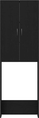 thumbnail of vidaXL Waschmaschinenschrank Schwarz Eichen-Optik 64x25,5x190 cm