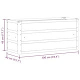 thumbnail of Helloshop26 - Vaso moderno e esteticamente agradável para uso interno e externo 100 x 40 x 45 cm em aço antracite 02_0059218