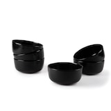 thumbnail of Excelsa lot 6 bols Nordic céramique 14,5x6,5x14,5 cm noire