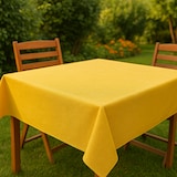 thumbnail of Migros Cucina & Tavola - Tafelkleed Geel - Airlaid papier - Linnenstructuur - 160 x 220 cm