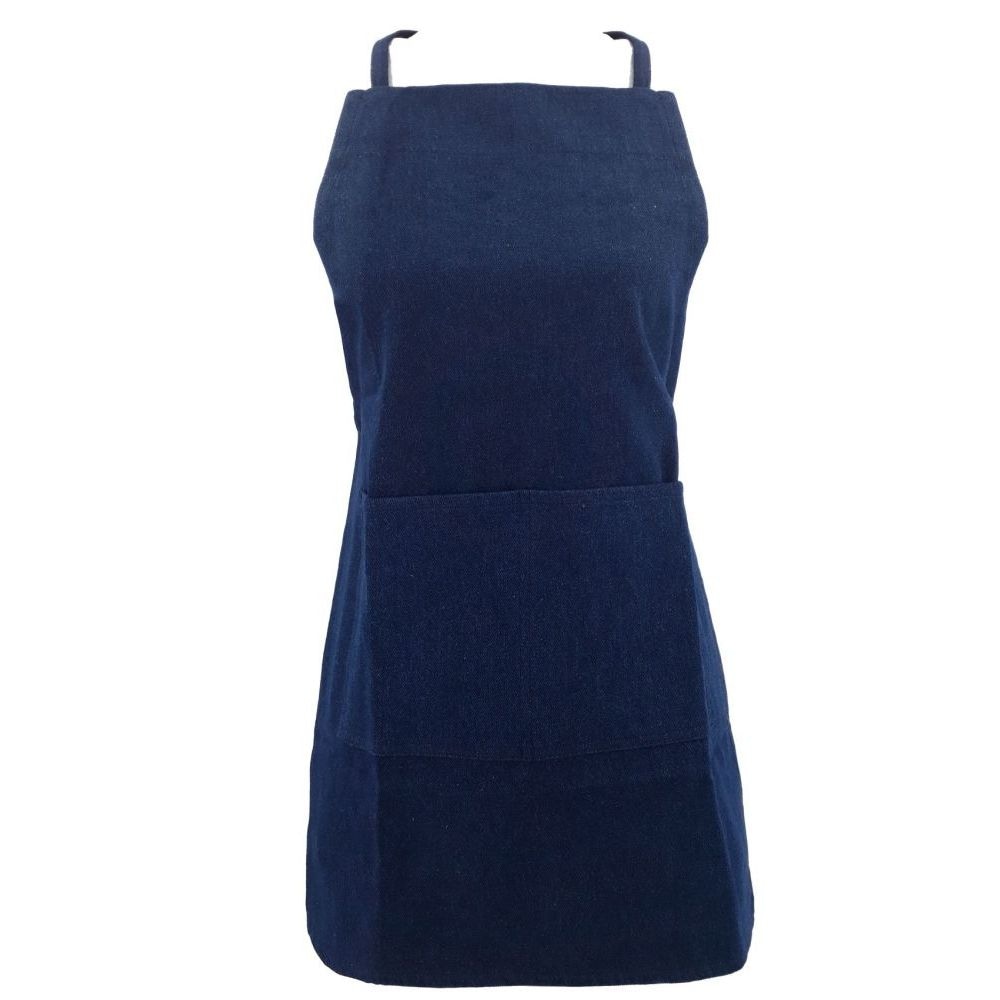 Kinderlatzschürze denim 45x60xm Farbe navy