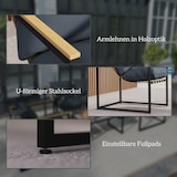 thumbnail of Outsunny - Gartenmöbel - 114Lx70Wx67Hcm - Grau