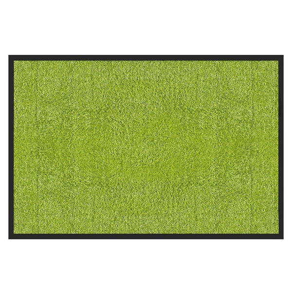 Schmutzfangmatte "Rhine XXL" - Sauberlaufmatte Fußmatte Türvorleger / 120 x 180 cm (Limone)