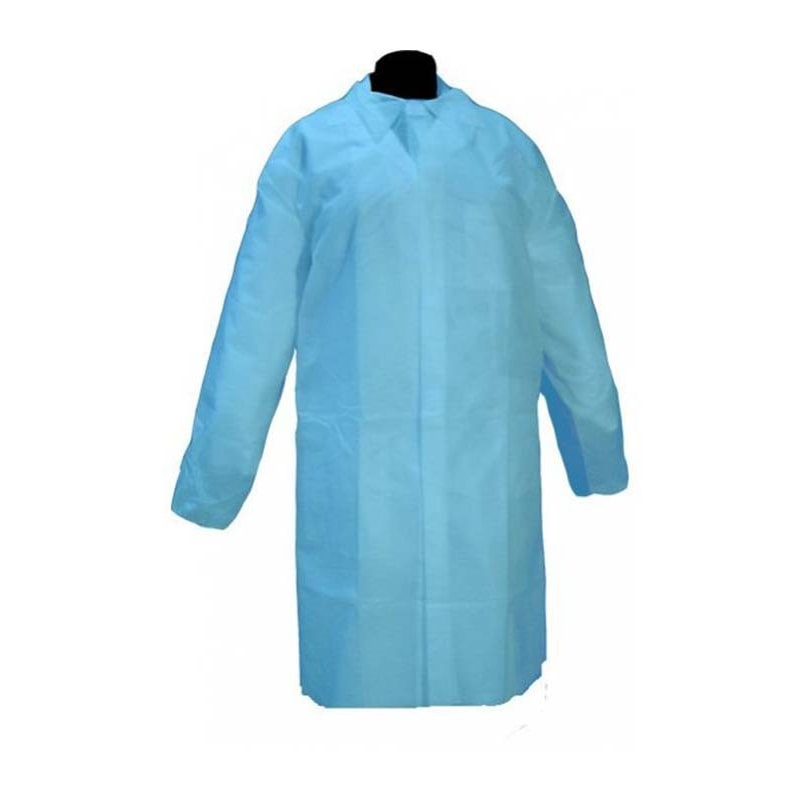 Besucherkittel blau PP 33gr (50 Stück)