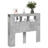 thumbnail of vidaXL LED-Kopfteil Betongrau 120x18,5x103,5 cm Holzwerkstoff