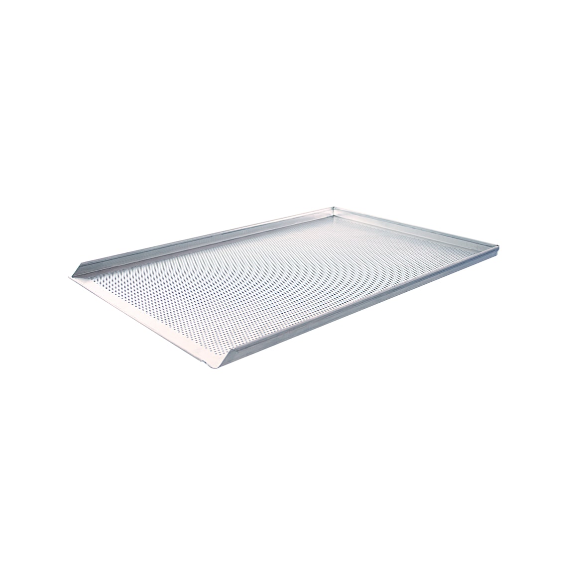 Schneider Backbleche, Alu, Lochung 3 mm, 
3 Seiten 90° - 1 kurze Seite offen
400mm x 600mm