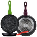 thumbnail of 3-teiliges Set Pfannen (20/24/28 cm) San Ignacio Jolie in Schwarz