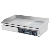 thumbnail of vaiotec EASYLINE elektrische bakplaat, 1/3 gegroefd 2/3 glad, 230 V, tafelapparaat, WDH 730 x 510 x 230 mm