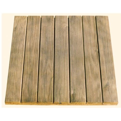 Baldosa Madera Recta 50x50x3,2 cm