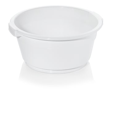Bassine avec poignées encastrées Ø 45,5 cm H 21 cm polypropylène - Was ...
