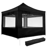thumbnail of tectake Gazebo pieghevole Olivia 3x3 m con 4 elementi laterali - nero - 403154