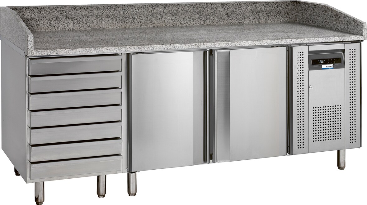 NORDCAP COOL-LINE Pizzatisch PT 1310, 390 Liter