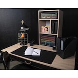 thumbnail of EXACOMPTA Cassettiera Toolbox Mini 319914D, 4 cassetti, box PS monoblocco in orizzontale, (PxlxAlt) 27x35,5x13,5 cm, gamma Black Office, nero/ass.