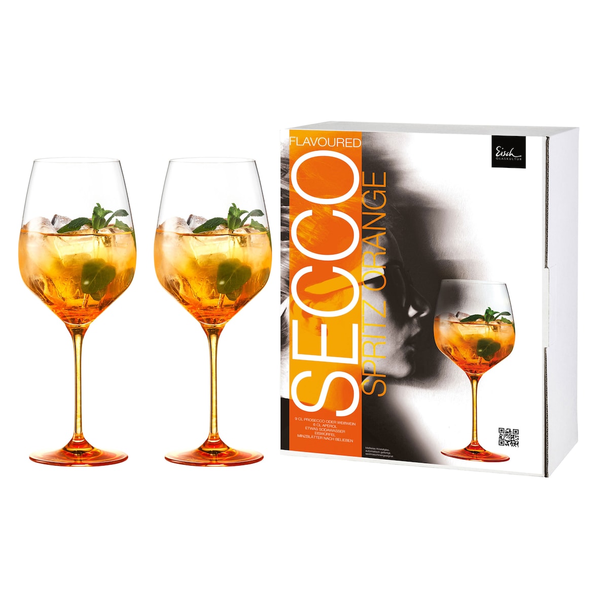Eisch Spritz Glas 2er Set Secco Flavoured Orange 710 ml