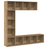 thumbnail of vidaXL Buchschränke 3 Stück Artisan Eiche Holzwerkstoff