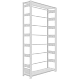 thumbnail of PROREGAL Pendelhefter-Regal FALKE Stecksystem | Grundregal | HxBxT 232x100x35cm | 7 Ebenen | Pendelsystem Zippel | Verzinkt