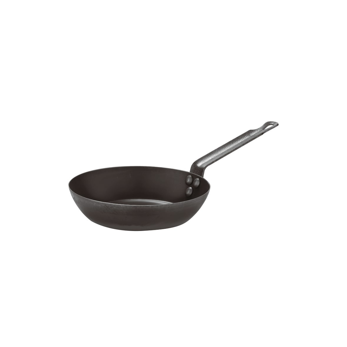 Padella Ferro Blu Lionese Induzione, Ø 22 cm, INDUZIONE Ø 14,5 cm