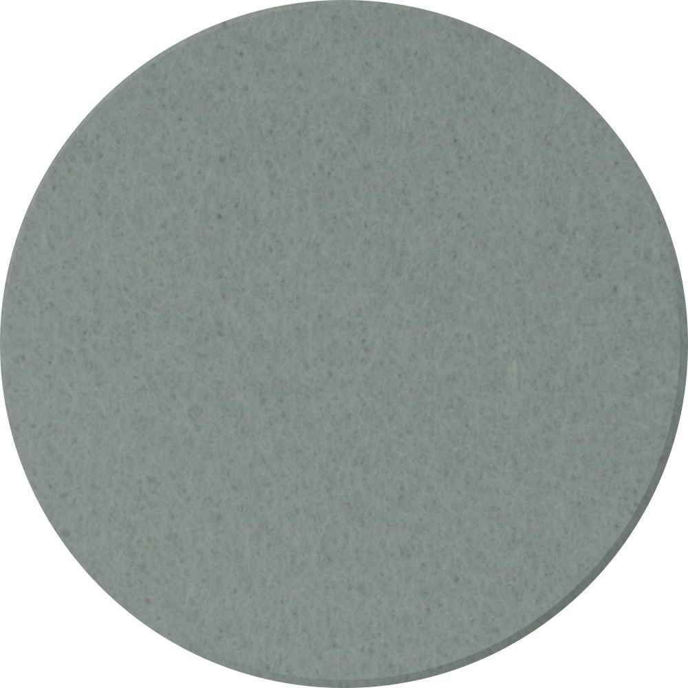 Premium Filz Untersetzer rund für Gläser, Design Glas-untersetzer in grau (E86) für Getränke, Bar, Tasse, Vase