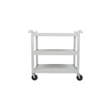 thumbnail of CAMBRO - BC340KD-480 - Chariot de service léger et étagères de 80 x 52 cm - 101,5 x 54 x 95 cm - Gris Moucheté