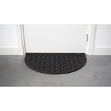 thumbnail of Rubber deurmat Weave halfrond - 56 x 91 cm