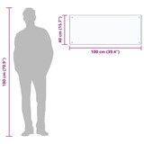 thumbnail of DELUKE® Küchenrückwand Glas - 100x40cm Transparent Wandverklediung Küche Wandschutz Spritzschutz Herdspritzschutz Glasplatte Rückwandküche Küchenwand