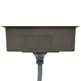 thumbnail of vidaXL Gootsteen handgemaakt roestvrij staal zwart