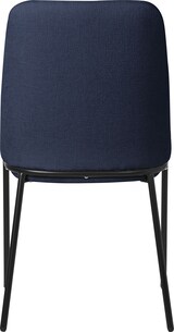 thumbnail of ML-Design Esszimmerstuhl 6er Set Dunkelblau, moderne Polsterstühle mit Metallbeinen für Esszimmer