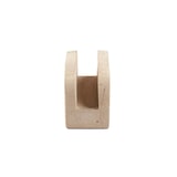 thumbnail of Bazar Bizar Servethouder van steengoed 13x6x8 cm naturel