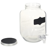 thumbnail of vidaXL Drankdispensers 2 st met standaard 2 x 4 L glas