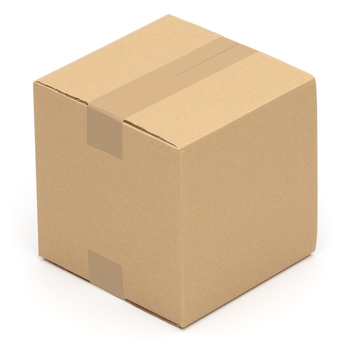 1050 x Faltkartons - 200x200x200 mm - Karton aus wellpappe braun 1 wellig