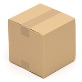thumbnail of 1050 x Faltkartons - 200x200x200 mm - Karton aus wellpappe braun 1 wellig